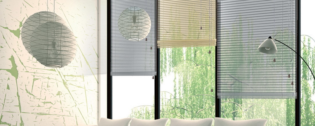 Aluminum venetian blinds