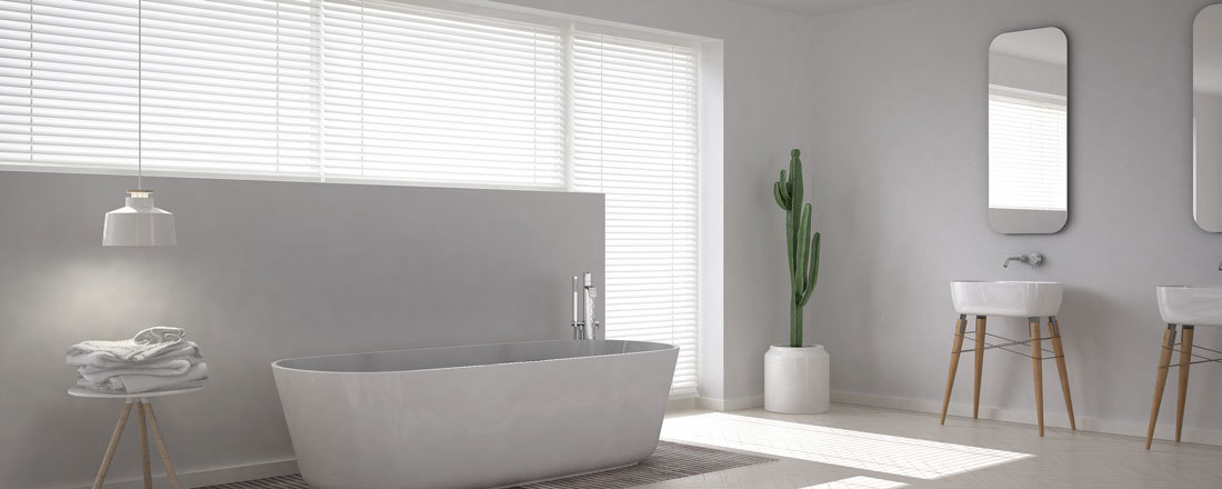 Wooden venetian blinds