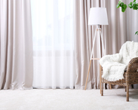 Curtains for a curtain pole