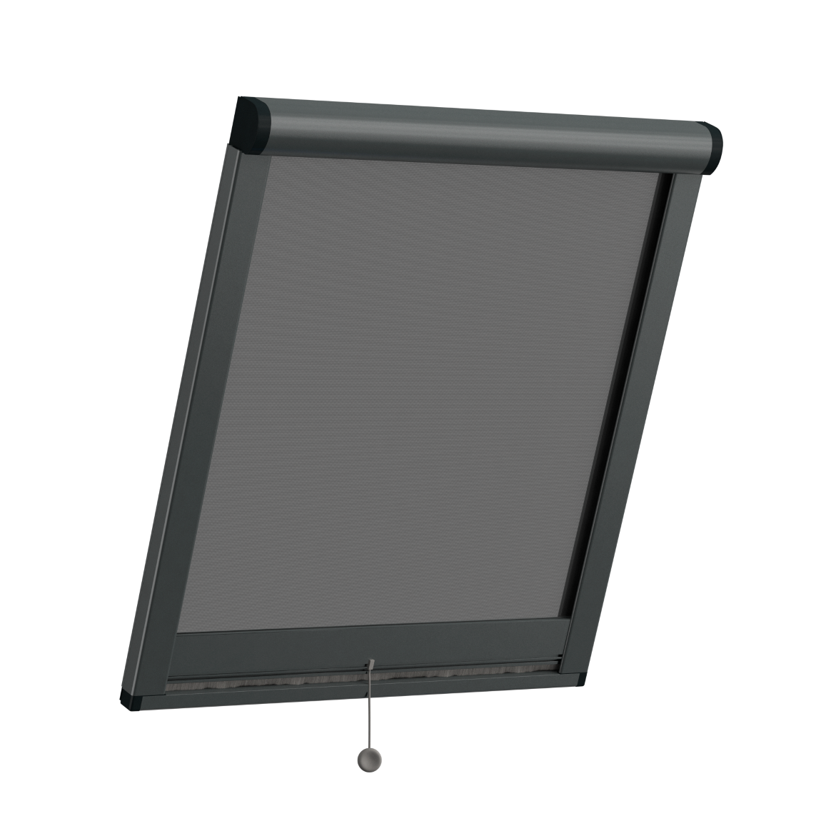 Roof roll-up mosquito net