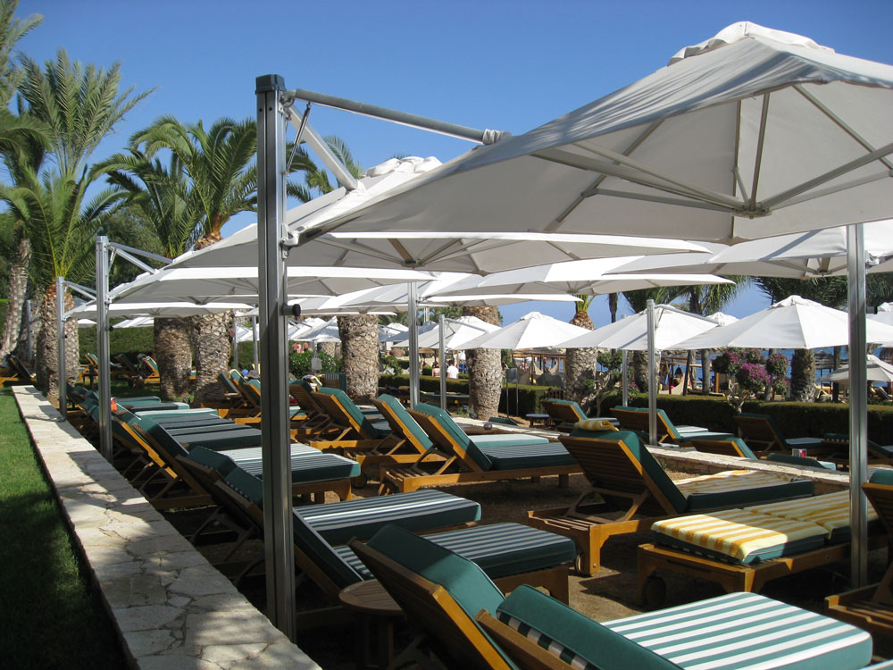 All garden parasols in the Knall shop