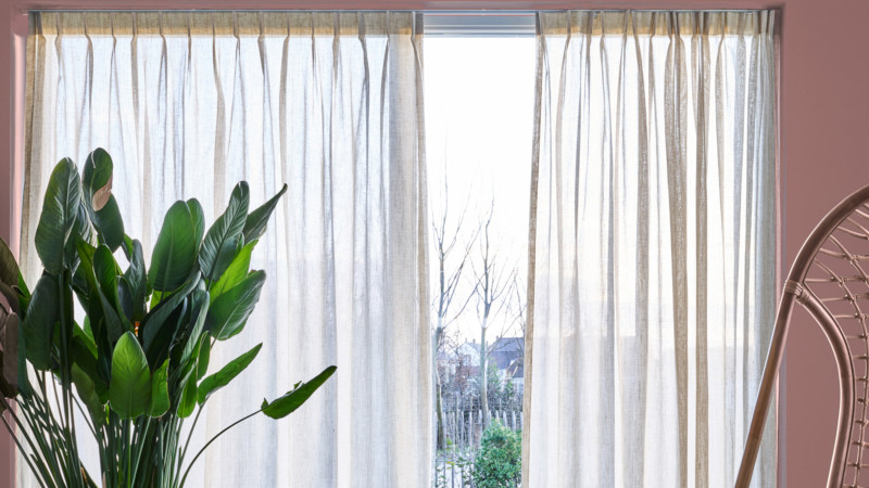 Studio Curtain on rings