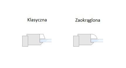 Kształt listew przyszybowych