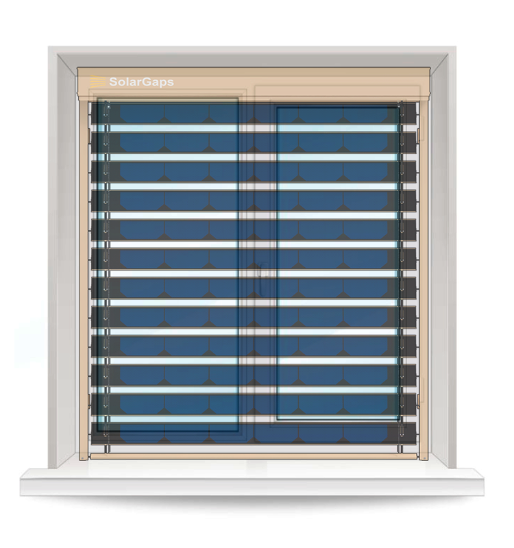 Installation inside the window recess