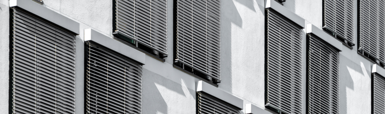 Facade blinds to size