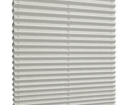 Concertina door blinds cream