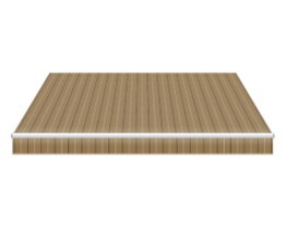 Electric awning for house