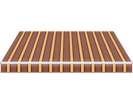 Awning for patio white