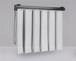 Vertical blinds white