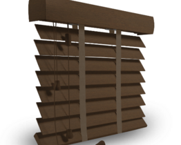 Wooden blind 50mm, Twin Pull - NATURAL an 70