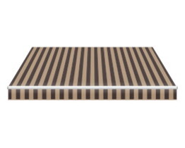 Outdoor waterproof awning