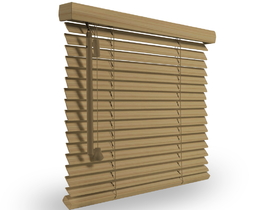 Affordable 25 mm Wooden Venetian Blinds for Window Frames