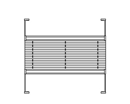 COBEN Interior Pleated Blinds