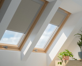 RoofLITE+ DUA blackout blinds with sidebars