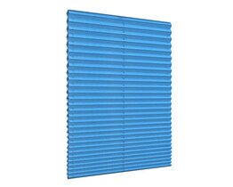 Pleated window shades