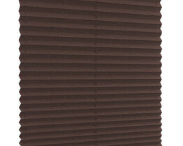 Concertina Pleated Shades brown