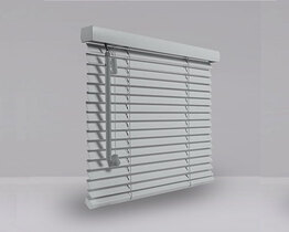 Wooden blinds white