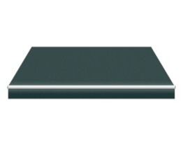 Retractable awning for patio green