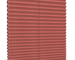Concertina Pleated Shades red