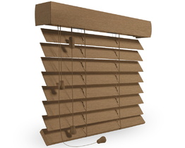 Recess-Fit 50mm Wooden Venetian Blinds