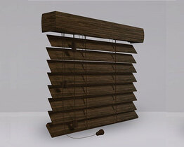 Wooden blinds for the home