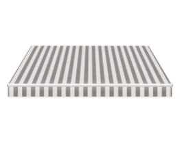 Waterproof retractable pergola canopy