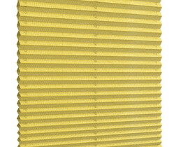 Concertina Pleated Shades yellow