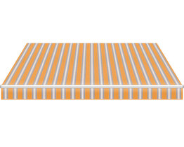 Awning for patio white