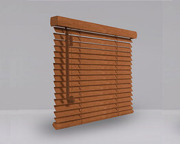 Wooden blinds 25 mm cherry wood
