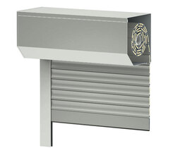 Gray roller shutter