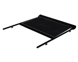Roof awning waterproof black