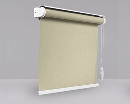 Roller blind with cassete thermal insulation