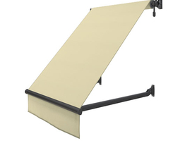 Electric balcony sun awning