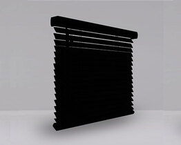 Wooden blinds 25 mm black