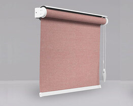 Smooth free-hanging roller blind