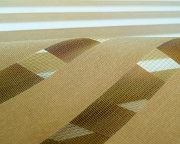 Modern day and night window blind promotion