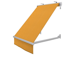 Balcony awnings orange