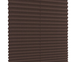 Concertina door blinds brown