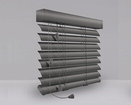 Aluminum blinds gray anthracite