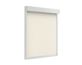 Screen blind made to measure white
