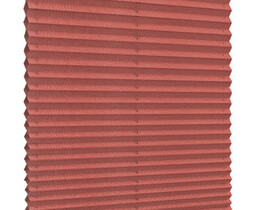 Concertina blinds red