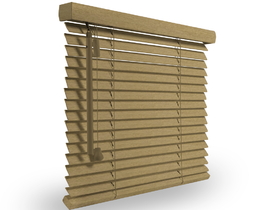 Great value 25 mm Wooden Venetian Blinds for Living Rooms