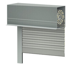 Roller shutter garage doors