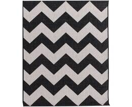 Dywan Modern Chevron black/beige160x230cm