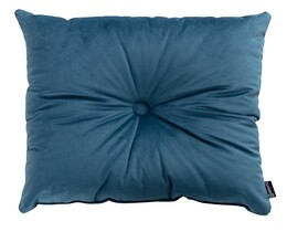 Square Velvet Cushion with Button
