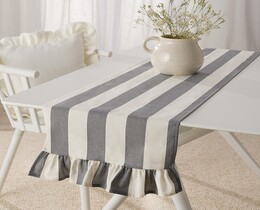 Table Runner with Frill 40x160 cm