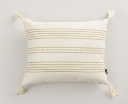 Cushion cover for cushion Linea Sand Tassel 45x45 cm