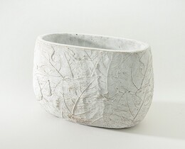 Cover pot for flower pot Leaf II 25x14x21 cm