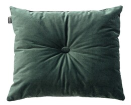 Square Velvet Cushion with Button