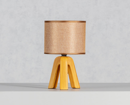Table lamp Aloa light brown